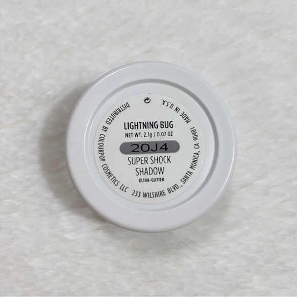Colourpop Ultra Glitter Super Shock Eyeshadow - Lightning Bug - Picture 3 of 3